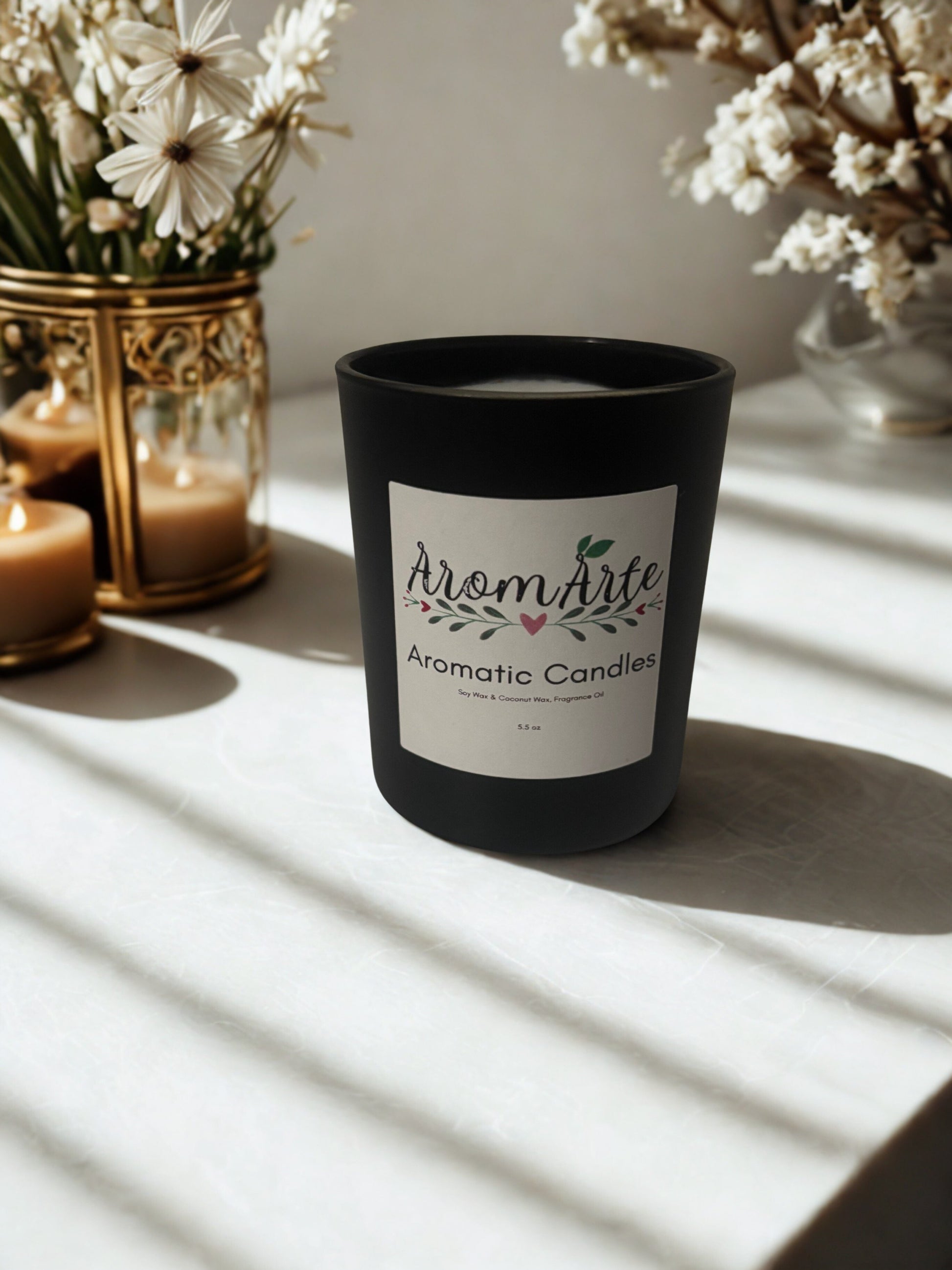 Velas Aromáticas (black)